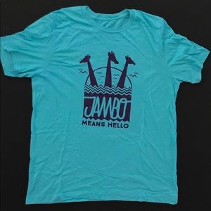 Disney Animal Kingdom Jambo Shirt LARGE Giraffe